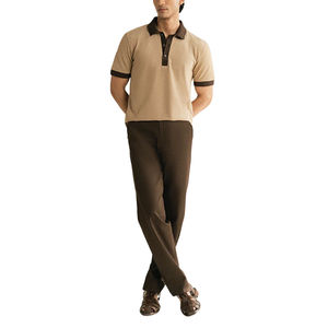 Camisas de Golf de Alta Calidad con Logotipo Personalizado, Estilo Formal de Negocios, de Lujo, de Manga Corta, Secado Rápido, Transpirables, de Punto, para Hombre - Product Image 4