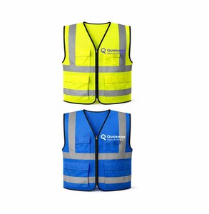Chaleco de Seguridad Reflectante de Alta Visibilidad con Tejido de Punto, con Múltiples Bolsillos, Mayor Protección y Visibilidad, Venta al Por Mayor - Product Image 1