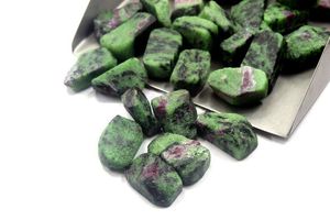 10ชิ้นทับทิม zoisite ทับทิมธรรมชาติอัญมณีหลวมขนาด20-24มม - Product Image 5