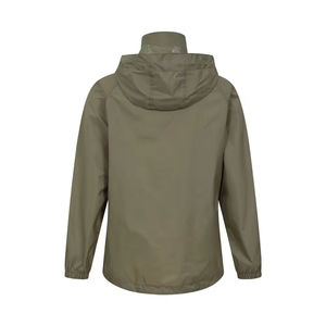 Nueva chaqueta de invierno de moda para hombre con logotipo personalizado impermeable cremallera completa manga larga chaqueta de lluvia con capucha para hombre - Product Image 4