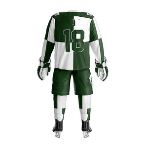 Uniformes de hockey sur glace pour hommes en gros, ensembles de hockey sur gazon avec logo personnalisé, service de fabrication OEM, uniformes OEM - Product Image 2