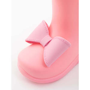 Botas de lluvia con forro exterior de poliéster de PVC Rosa restaurado Donglibon Tallas 150-190 - Product Image 2
