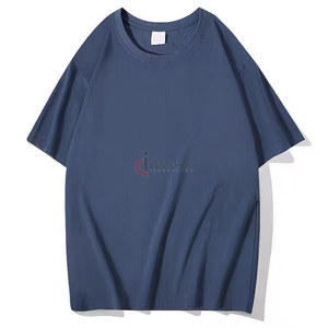 2025 camisetas de gran tamaño de alta calidad con logotipo personalizado, cuello redondo, camiseta informal suelta de algodón, proveedor directo de fábrica - Product Image 6
