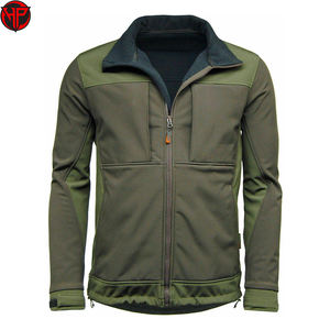 Chaqueta de invierno suave con logotipo personalizado impermeable a prueba de viento al aire libre ropa de trabajo chaqueta de invierno Softshell poliéster con servicio OEM - Product Image 2