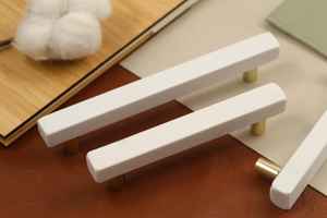 Poignée de porte en marbre Art Déco de luxe Craft Exim pour la maison, le bureau, l'hôtel, l'armoire, la garde-robe, quincaillerie artisanale durable de qualité supérieure - Product Image 3