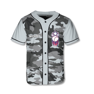 ชุดยูนิฟอร์มเบสบอลผู้ชายขายดีที่สุด พร้อมโลโก้สั่งทำพิเศษ ระบายอากาศได้ดี แห้งเร็ว ผลิตจากโพลีเอสเตอร์ 100% สีสันปรับแต่งได้ - Product Image 2