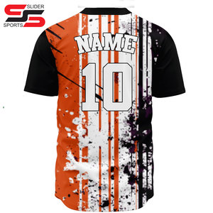 Camiseta de Béisbol Juvenil Personalizada con Logotipo Impreso en 3D, Cómoda y Lisa, MOQ Bajo - Product Image 4
