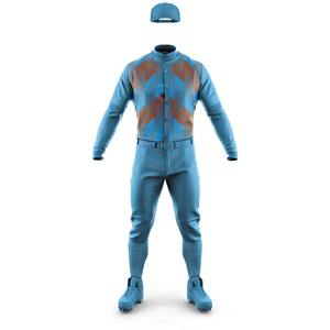 Uniforme de baseball de qualité supérieure, couleur unie, respirant et confortable, ensemble à prix de gros - Product Image 4