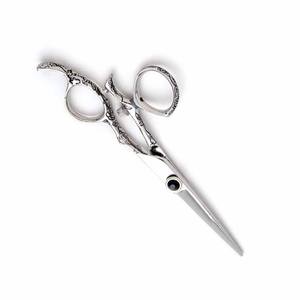 Ciseaux de coiffure de qualité chirurgicale Finition Ciseaux de salon en acier inoxydable polonais avec vis et anneau réglables - Product Image 3