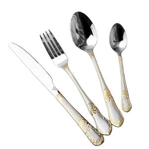 Haute Poli Partyware Couverts Ensemble En Acier Inoxydable Premium Looks Qualité Argenterie 100% Écologique De L'Inde - Product Image 2