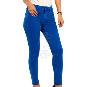 Pantalones Vaqueros de Moda para Mujer, 100% Algodón, Secado Rápido y Transpirables, Último Diseño, Precio Económico al por Mayor - Product Image 3