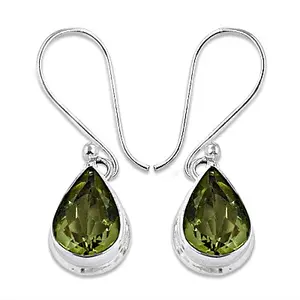 Boucles d'oreilles pendantes en or 18 carats plaqué or avec perle en forme de larme et diamants pour femmes - Bijoux - Product Image 1