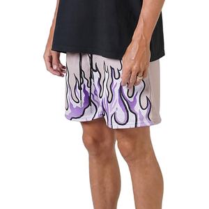 Pantalones Cortos Deportivos de Malla Sublimada de Primera Calidad Hechos en Fábrica, Pantalones Cortos Casuales Ligeros y Transpirables para Baloncesto, Entrenamiento, Gimnasio - Product Image 4