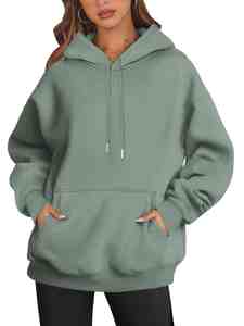 Sudadera con Capucha para Mujer, Sudadera con Capucha Lisa para Impresión Personalizada, Sudaderas para Mujer - Product Image 3