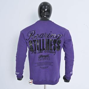 Logotipo personalizado bordado 100% sudaderas con capucha de algodón para Hombre Sudaderas tendencia Vintage Sudadera larga pesada - Product Image 2