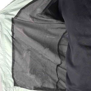 Chaqueta Deportiva Retro de Nailon con Cremallera para Hombre, Personalizada con Logotipo Bordado, Ribete, Chaqueta Impermeable de Softshell para Exteriores, Talla Grande - Product Image 5