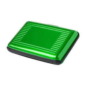 Porte-cartes de visite personnalisé en aluminium, ensemble cadeau gadget - Product Image 4