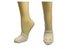 Corea personalizzato con Logo ricamato alla caviglia con Design Oem in cotone lavorato a maglia di alta qualità da donna sportiva senza presentazione invisibile taglio basso - Product Image 3