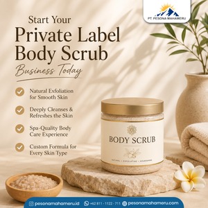 Custom <b>Body</b> Polish <b>Scrub</b> with Gentle Exfoliating Formula (200g 250g 500g) - Product Image 2