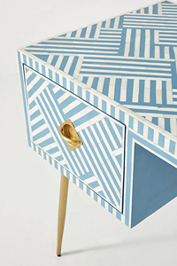 โต๊ะคอนโซลดีไซน์ทันสมัยเน้นกระดูกธรรมชาติสร้างความทนทานสำหรับการตกแต่งภายในการดูแลสุขภาพที่อยู่อาศัย-สำหรับโรงแรมโรงเรียน - Product Image 3