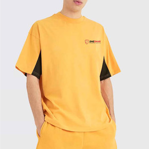 Ensemble T-shirt et short pour homme en coton, personnalisable avec logo, respirant, deux pièces, best-seller, en vente en ligne - Product Image 6