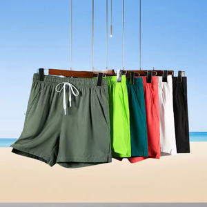 Shorts de Playa para Hombre 100% Algodón, Ecológicos, de Secado Rápido, para Verano, Deportes al Aire Libre, Casuales, Holgados - Product Image 6