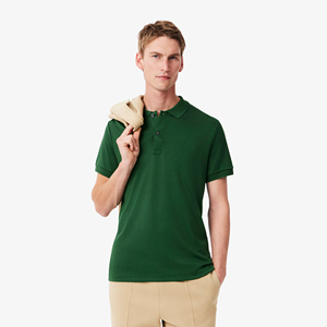 Polo grande taille à séchage rapide en coton pour hommes, vêtement décontracté à motif uni, imprimé de logo personnalisé - Product Image 1