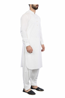 Costume de fête pour homme sur mesure, respirant, fabriqué au Pakistan, en tissu viscose de haute qualité, shalwar kameez cousu à la main