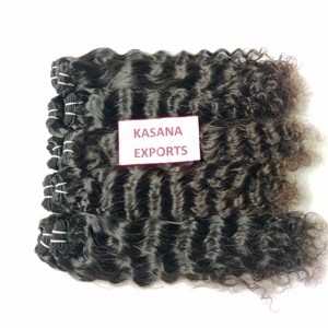 Fabrique 100% non traité naturel couleur vietnamienne femmes noires faisceau cuticule aligné traitement aucun extensions de cheveux humains - Product Image 5