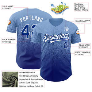 Meilleures ventes à bas prix Chemises de baseball pour hommes Vente en gros Maillot de baseball Fabricant d'usine Maillot de baseball - Product Image 6