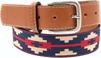 Cinturón de polo de cuero genuino hecho a mano más vendido en calidad superior