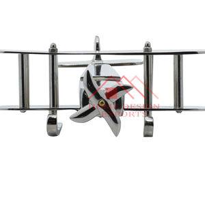 ประติมากรรมเครื่องบินแบบนามธรรมสำหรับวางบนโต๊ะ ตกแต่งห้องนั่งเล่น บ้าน สำนักงาน สไตล์โมเดิร์น หรูหรา - Product Image 4