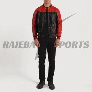 Blouson bombardier Offre Spéciale personnalisé de qualité supérieure pour hommes, veste universitaire en cuir de soie et laine, veste de baseball tendance pour le collège - Product Image 6