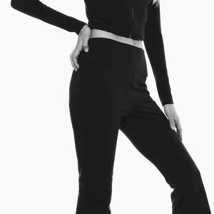 <b>Women's</b> High Quality Fitness <b>Leggings</b> <b>Flare</b> Sweat Pants with Custom Logo Breathable Knitted Fabric Casual Style Wholesale Price - Product Image 5