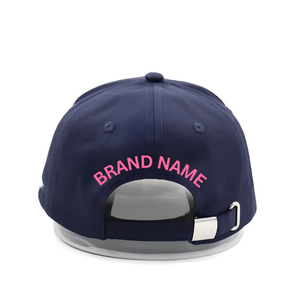 Lightweight Performance Golf Hat 6-Panel Breathable Baseball Cap With Custom 3D Embroidery Logo Inner Tape Metal <b>Clip</b> Closure - Product Image 5