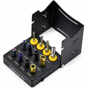 Kit de collecteur osseux chirurgical intense, manuel, en acier inoxydable, poignée ergonomique, certifié CE, classe I, pour implant dentaire de précision - Product Image 6