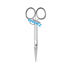 Instrumento Dental de acero inoxidable de alta calidad Tijeras de goma 804 Instrumentos quirúrgicos rectos de 12 cm - Product Image 4