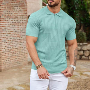 Séchage rapide écologique solide hommes tricoté pour chemises 100% coton Design personnalisable prix de gros nouveauté - Product Image 4