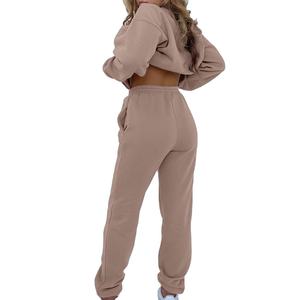 2025 nouvelle saison d'hiver meilleure vente femmes survêtements décontractés haute qualité en gros formation survêtement entièrement personnalisé - Product Image 2