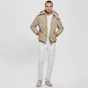 Men's Winter Puffer Jacket Premium Quality Waterproof Windproof <b>Bubble</b> Down <b>Coat</b> Outdoor Casual Wear Custom - Product Image 6