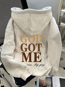 Sweat-shirt à capuche en polaire d'hiver pour homme, motif uni, couleur personnalisée, coupe ample, tissu respirant à séchage rapide - Product Image 2