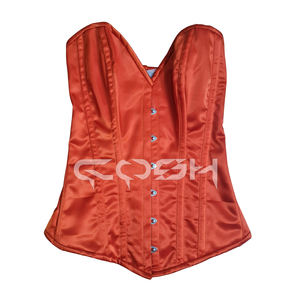 OEM/ODM Custom Red Satin Corsets Wholesale Manufacturer From Pakistan - Product Image 1