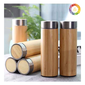 Modern Bamboo Thermos <b>Bottle</b>, Eco Friendly Bamboo Thermos <b>Bottle</b>, Insulated, and Travel-Friendly Bamboo Thermos <b>Bottle</b> For Sales - Product Image 4