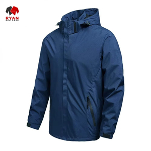 แจ็กเก็ตมันลมกันน้ำสำหรับผู้ชายและผู้หญิงทำตามสั่งโลโก้ได้ตามต้องการขนาดพลัสไซส์ - Product Image 6
