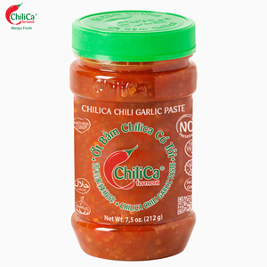 Pâte d'ail et de chili piquante et naturelle 212g (7.5oz) Hala Bulk Fabricant vietnamien Produit de qualité pour trempage alimentaire - Product Image 1