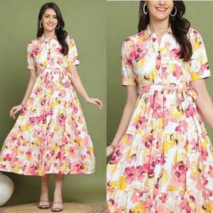 Kurta de Diseño Elegante y Confortable para Todo el Día, Hecha a Medida, con un Hermoso Diseño en el Cuello y Largo hasta la Rodilla, que Ofrece un Look Sofisticado y Ligero - Product Image 6