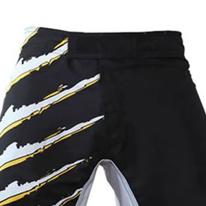 Pantalones cortos de lucha MMA informales sólidos de alta calidad en todos los colores Unisex adulto con logotipo personalizado posición frontal transpirable - Product Image 6