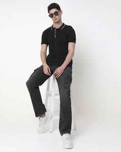 Jeans cargo en denim délavé, léger, respirant, écologique, taille mi-haute, pour homme, style décontracté, design personnalisé, exportation, BD - Product Image 5