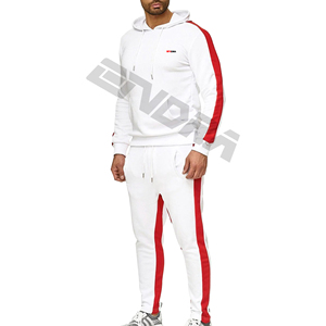 Conjunto de Jogger personalizado XL para hombre, pantalones de chándal informales y de invierno de talla grande Sudadera con capucha, trajes de chándal en blanco para uso en el gimnasio, proveedor de ropa deportiva - Product Image 2