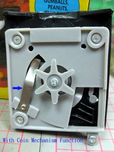 Kwang Hsieh Plastic <b>Jelly</b> <b>Bean</b> Customized Red Color Box Professional Gumball <b>Machine</b> for Bubble Gum Chewing Gum Hard - Product Image 6